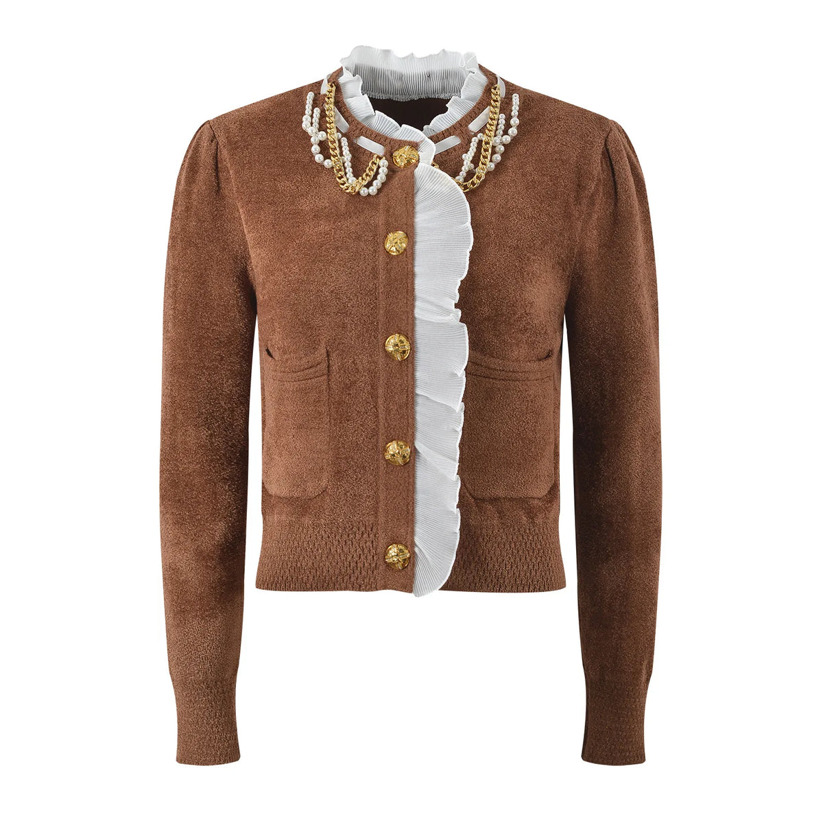 Trendy Long Sleeve Knitwear Cardigan