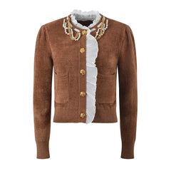Trendy Long Sleeve Knitwear Cardigan