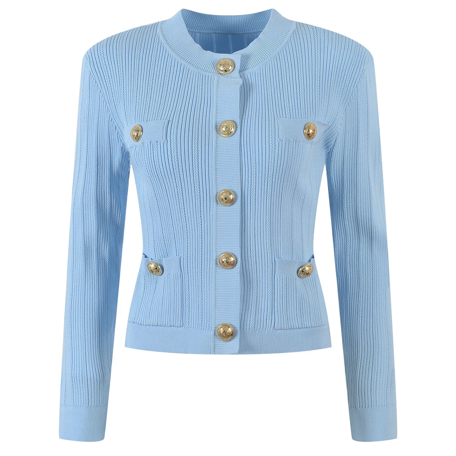Slim Stretchy Knitted Cardigan