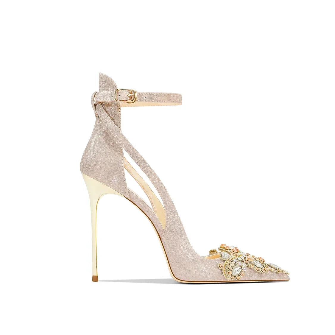 Trendy Slingback High Heels Shoes