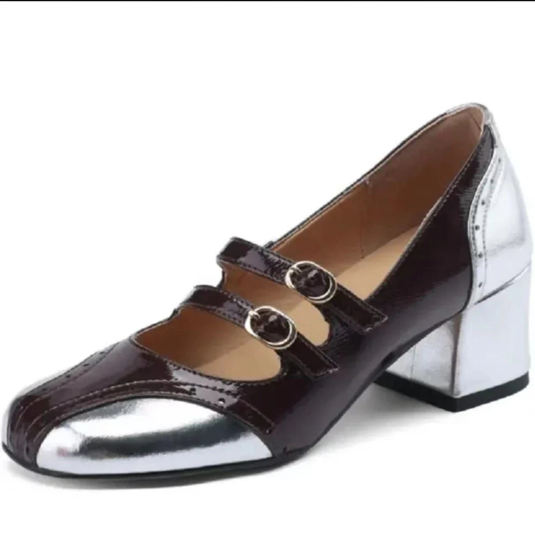 Open Toe Chunky Heels