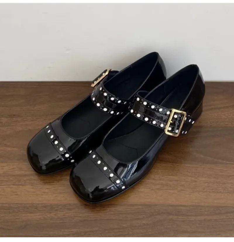 Fashion Hollow-out Mary Janes Shoes