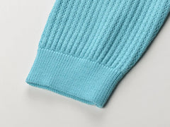 Elegant Knitted Matching Suit