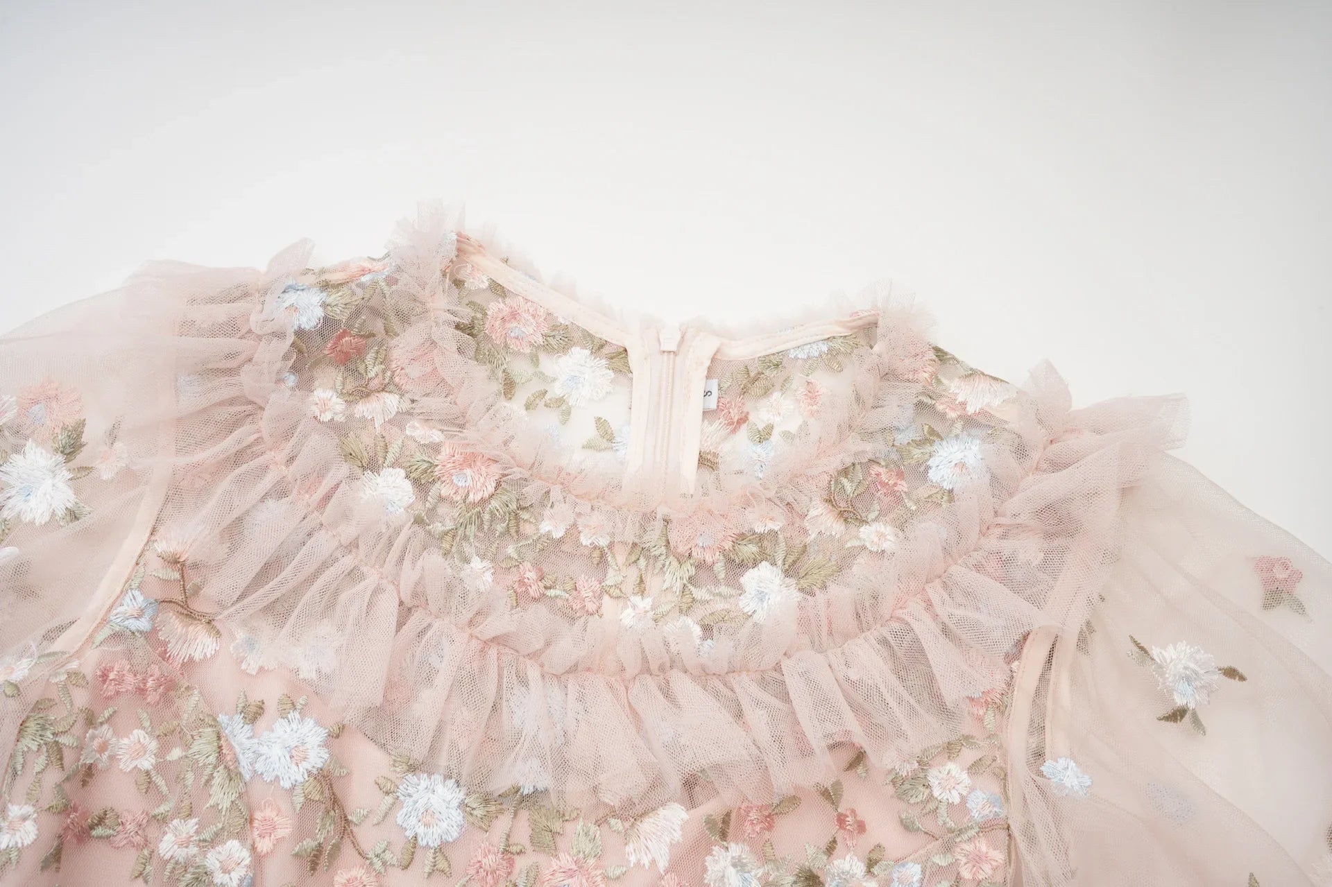 Romance in the Making Floral Mesh Dress