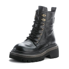 British Leather Ankle Boots