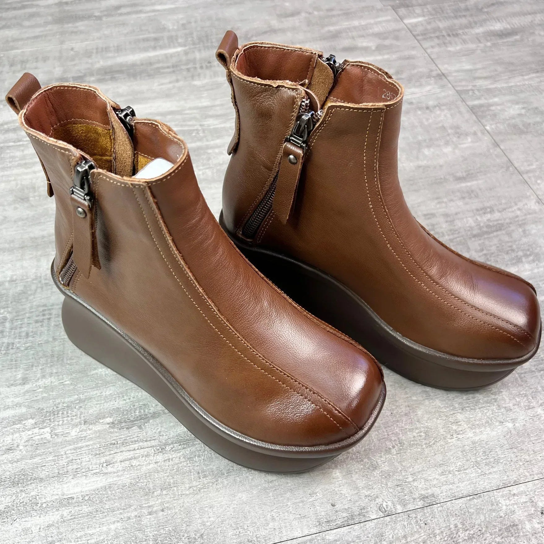 Mid-Calf Motorcycle Boots