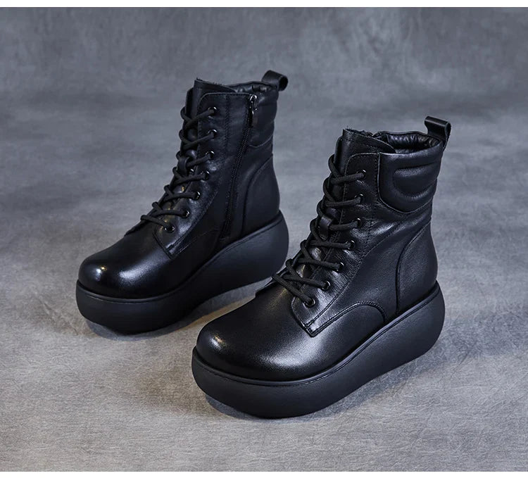 Warm Wedges Heel Short Boots