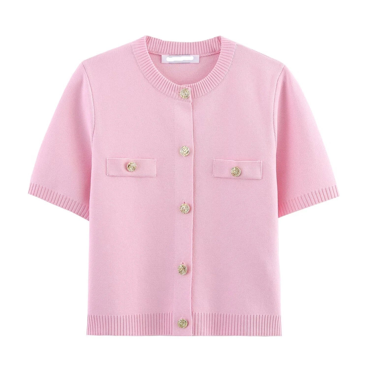 Lightweight Short Sleeved Cardigan Coat