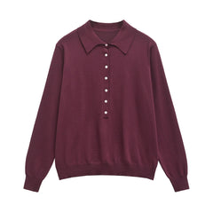 Elegant Wool Blend Pullover Sweater