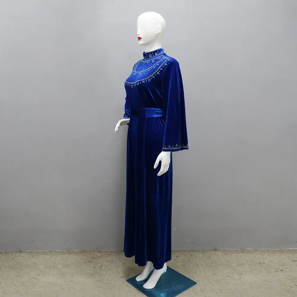 Diamond Beading Party Abaya