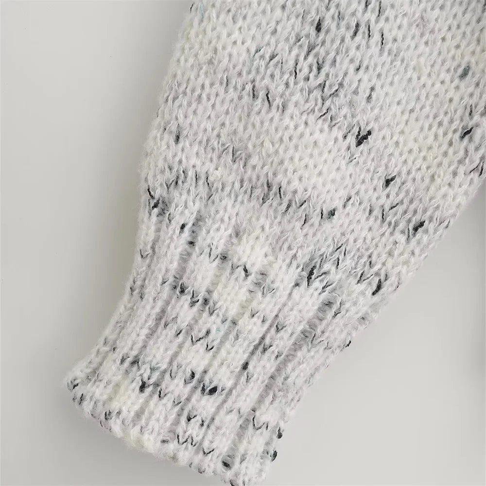 Casual Iny Sequins Open Cardigan