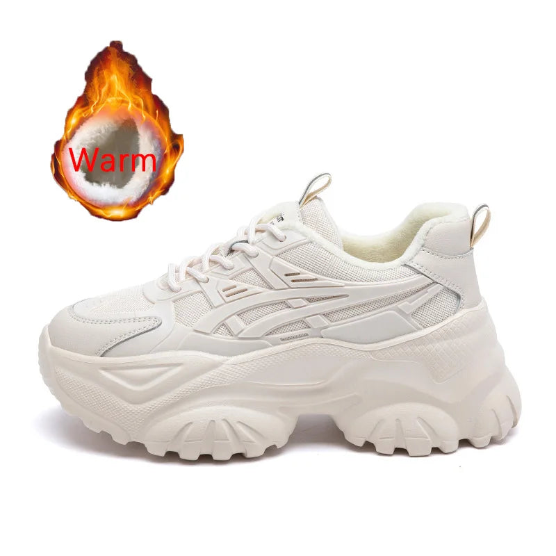 Vintage-Inspired Chunky Sneakers