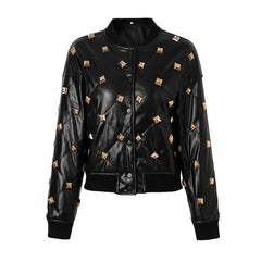 Heavy Rivet Black Jacket