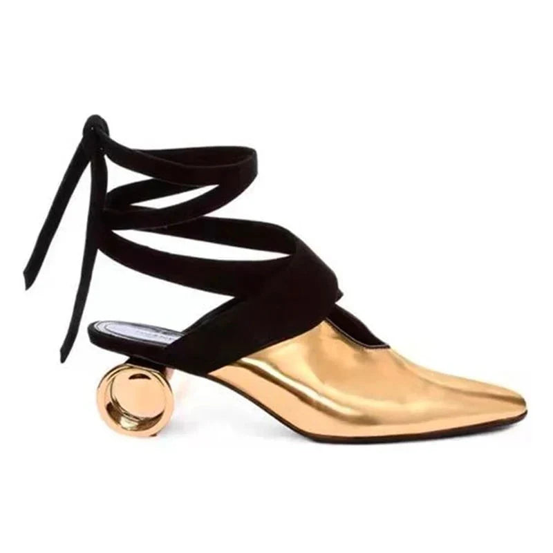 Classic Cross-tied Women's Party Pumps