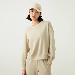 Crew Neck Wool Sweatshirt