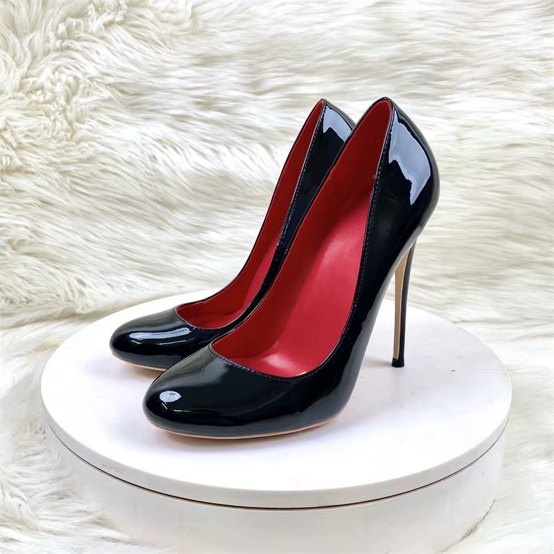 Elegant Round Toe High Heels