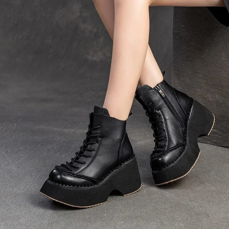 Fashion Fusion Leather Moccasins