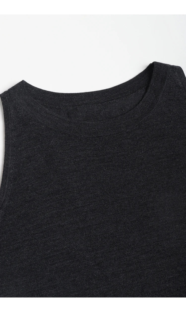 Off-shoulder Thin Top Sweater