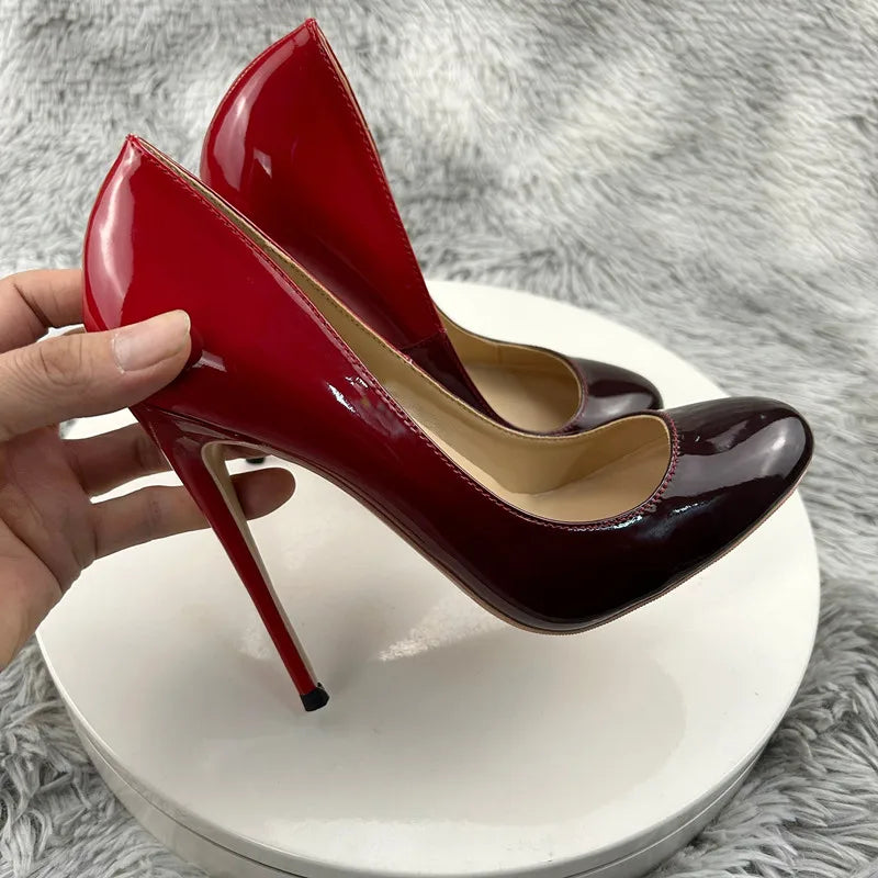 Elegant Round Toe High Heels