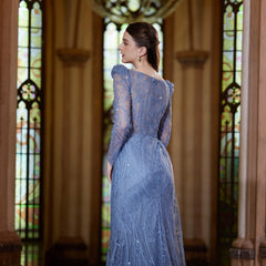 Blue Zone Arabic Evening Gown