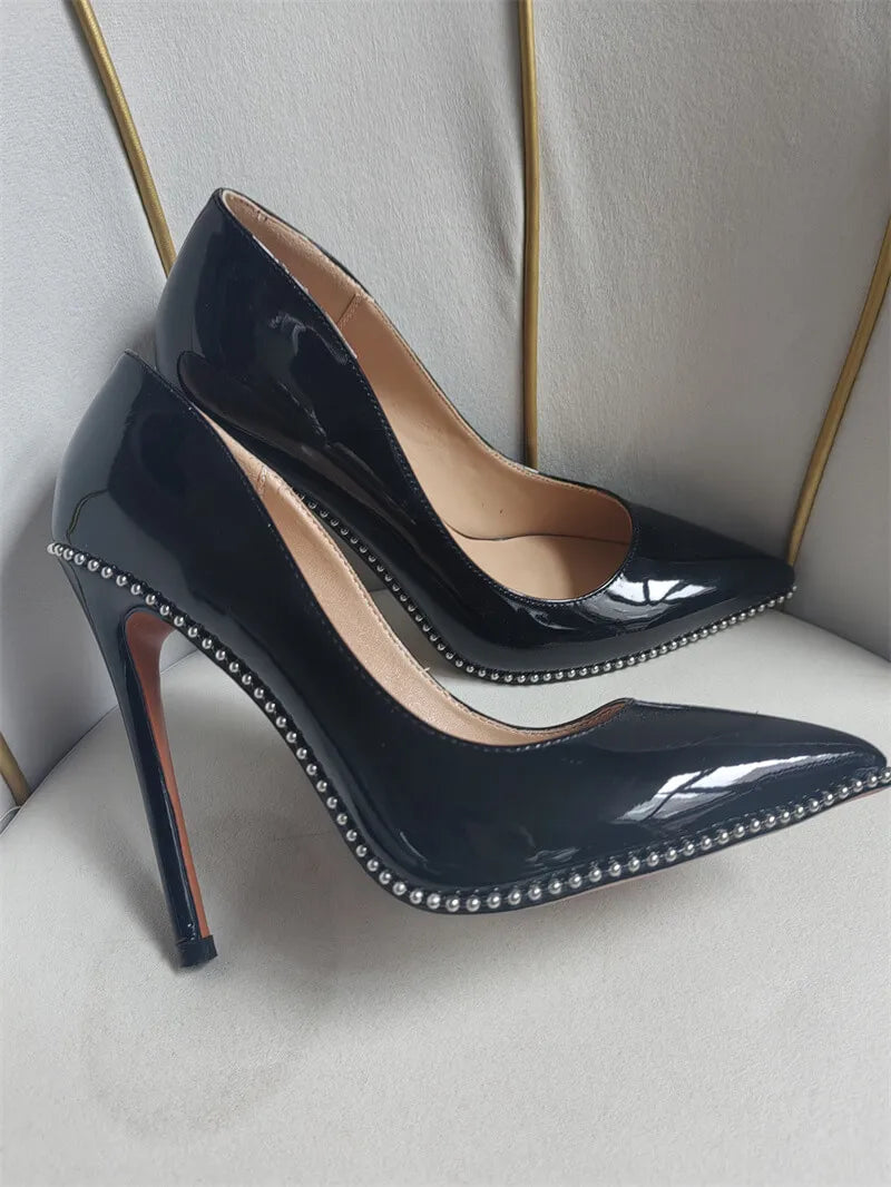 Sophisticated Pointed-Toe Thin Heels Shoes