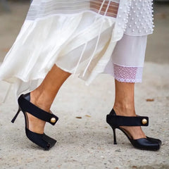 Mary Janes Stiletto High Heels