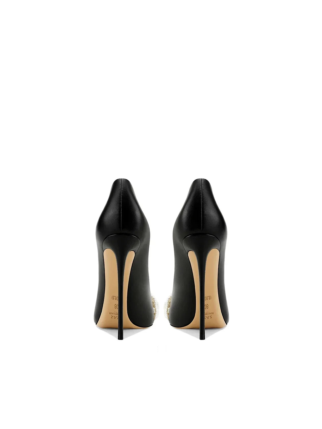 Modern Twist Slim Heel Pumps
