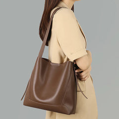 Deeply Devoted Genuine Leather Handbag