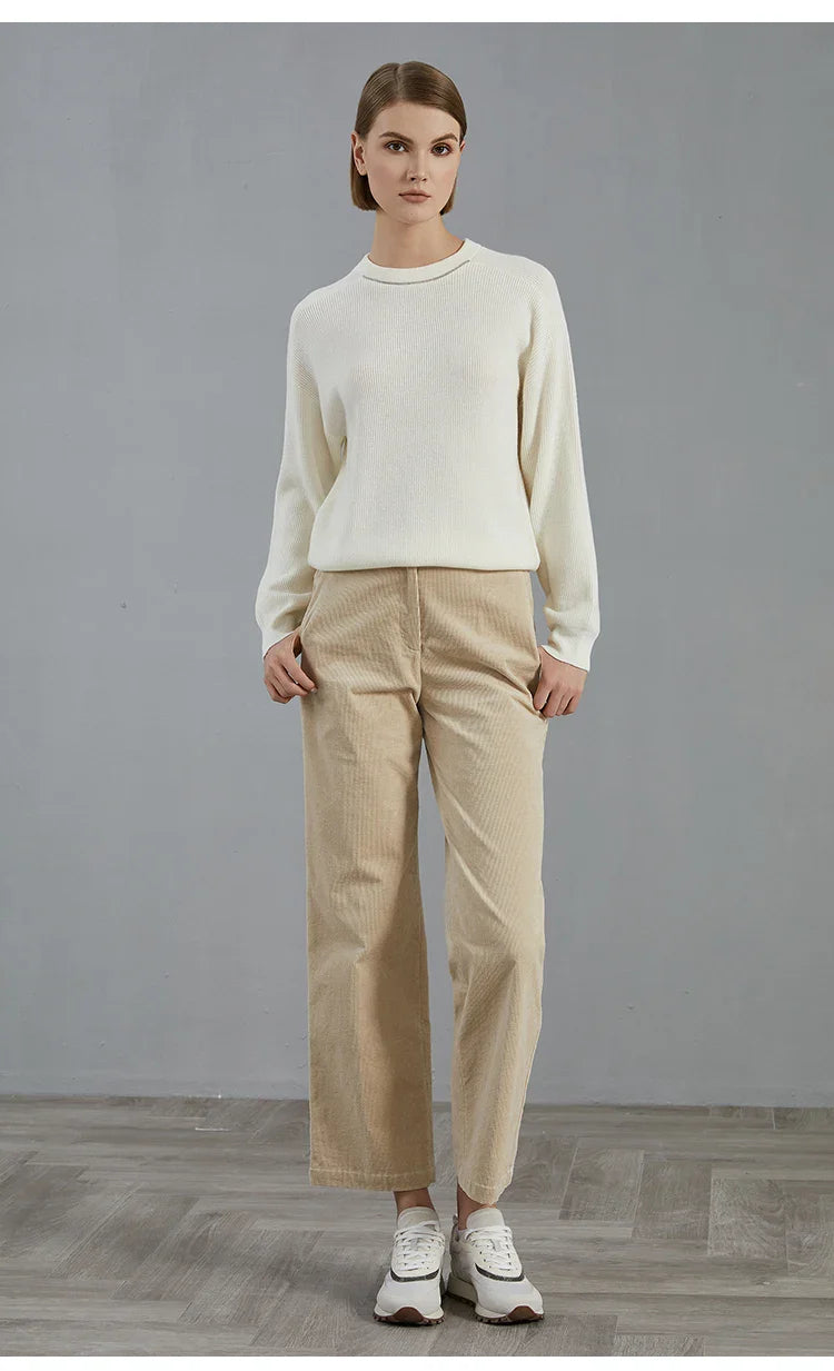 Experience The Elegance Wool Pullover Top