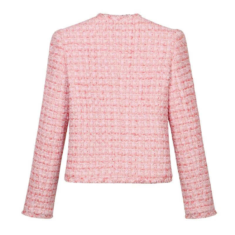 High-End Luxe Tweed Jacket