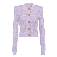 See-through Thin Knitting Cardigan
