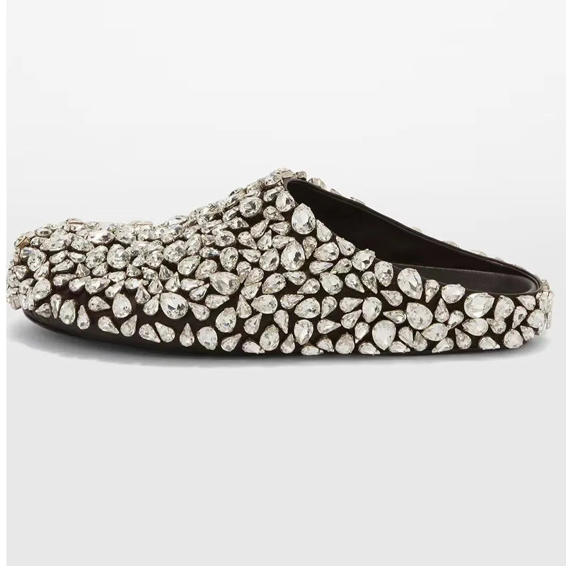 Rhinestone Women's Flat Shoes