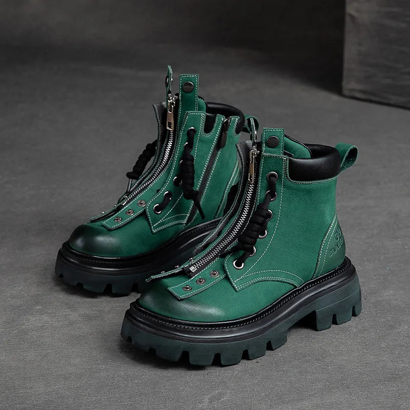 ZIP Fashion Punk Boots