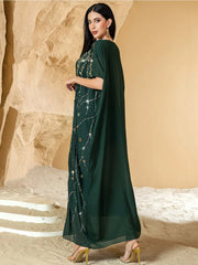 Arabic Sequin Caftan Dress