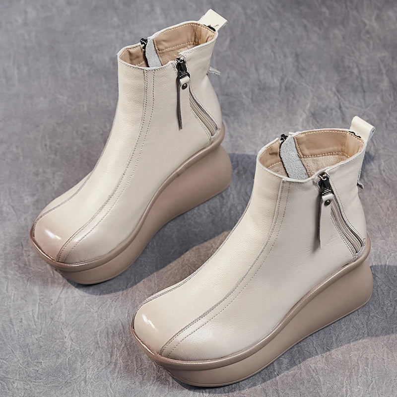 Mid-Calf Motorcycle Boots