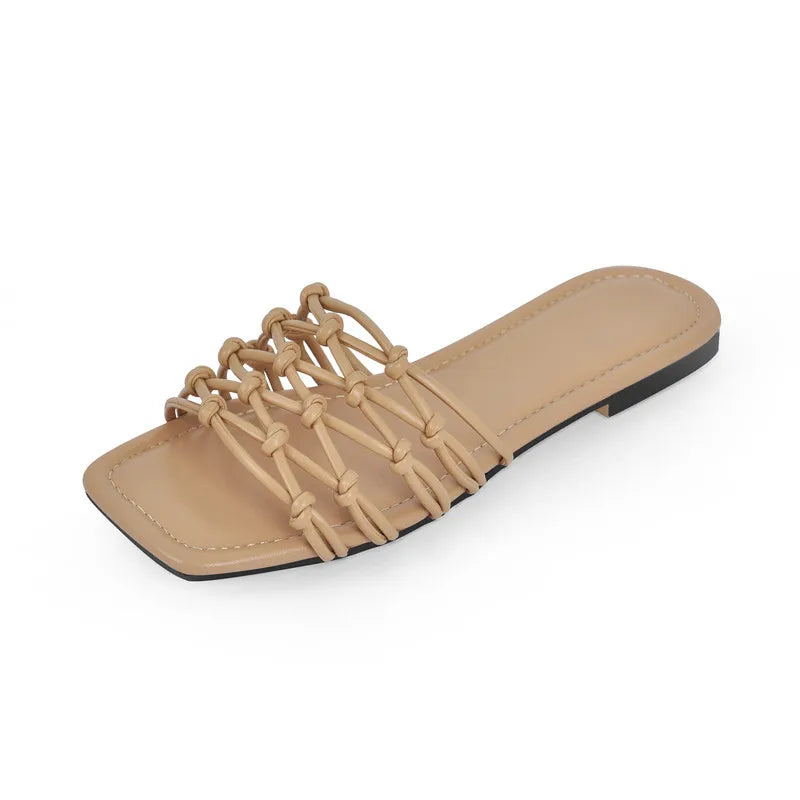 Stylish Square Toe Summer Sandals