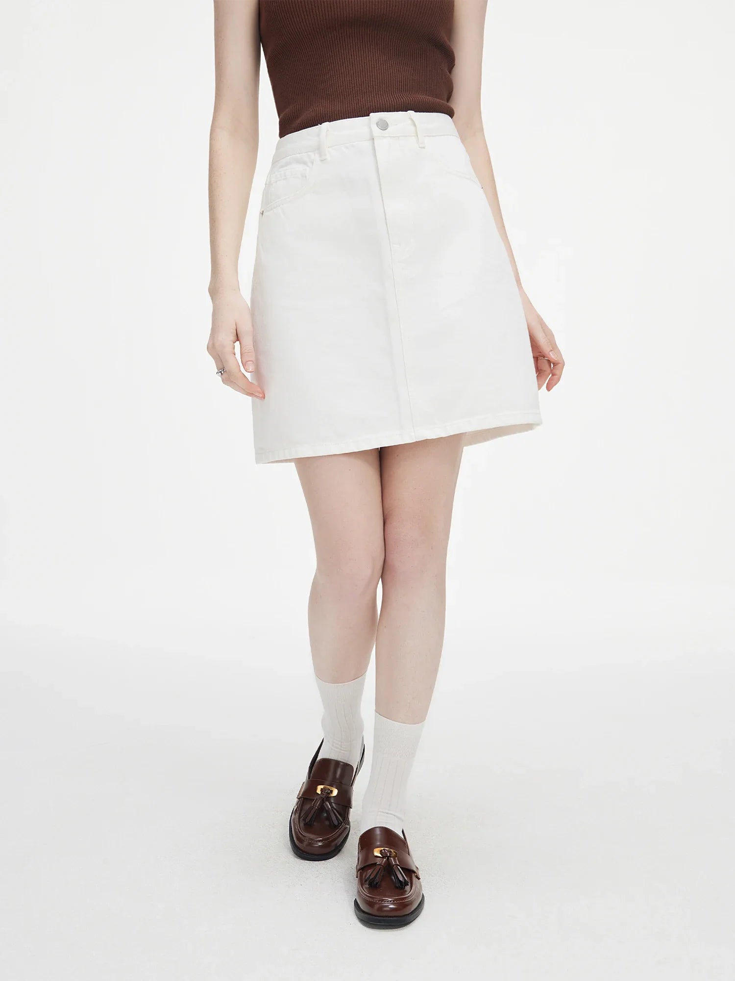 Simple Retro Denim Outfits