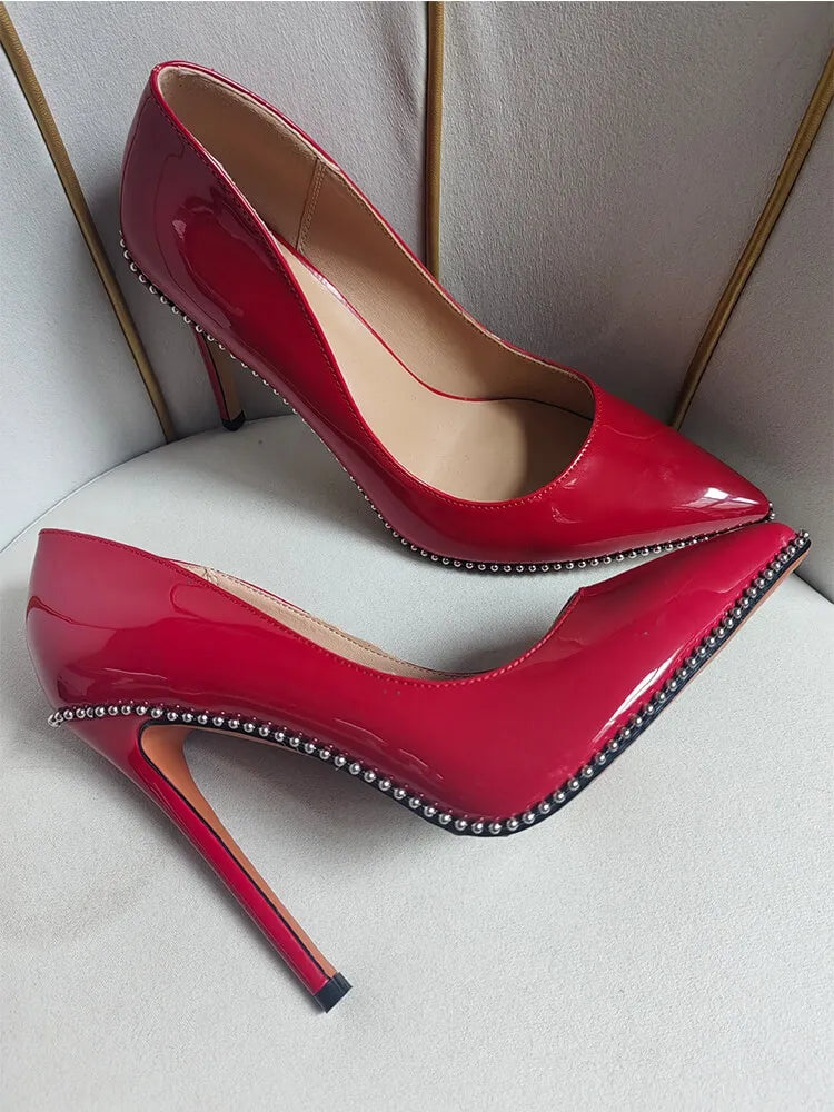 Sophisticated Pointed-Toe Thin Heels Shoes