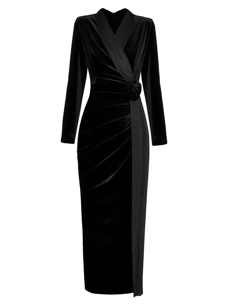 Gauze Splicing Dress