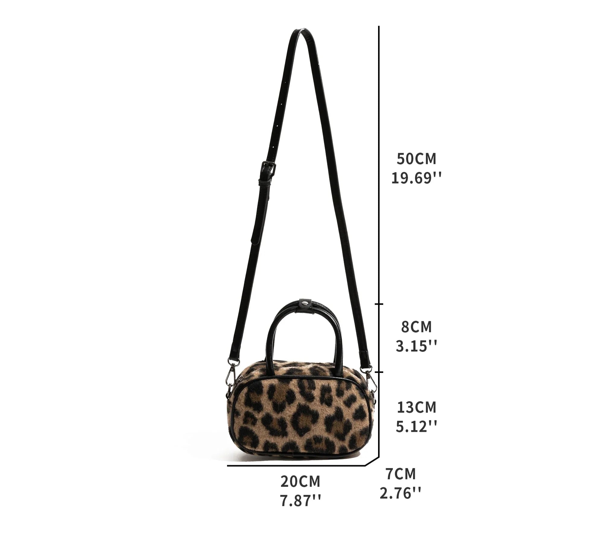 Vintage Satchel Crossbody Bag