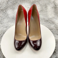 Elegant Round Toe High Heels