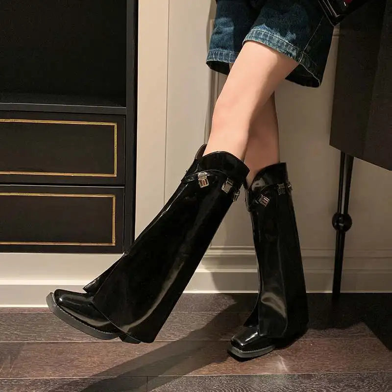Runway High Heels Modern Boots