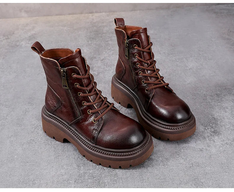 Ethnic Comfy Ankle Boots