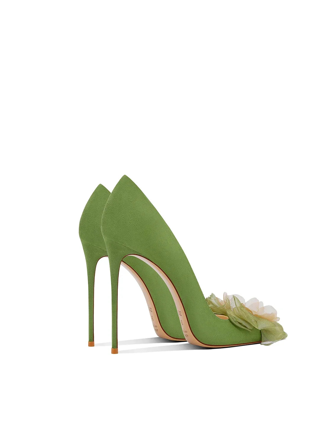 Modish Flower Banquet Stiletto High Heels