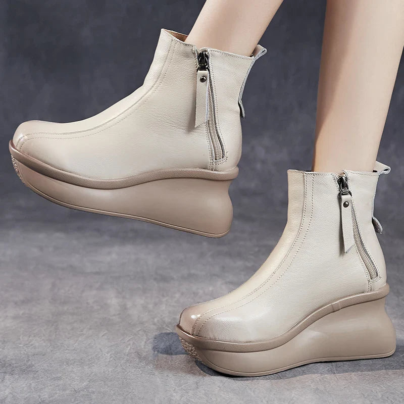 Mid-Calf Motorcycle Boots