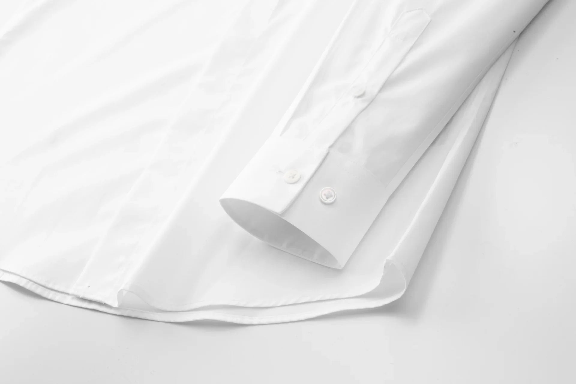 Bee Embroidered Cotton Shirt