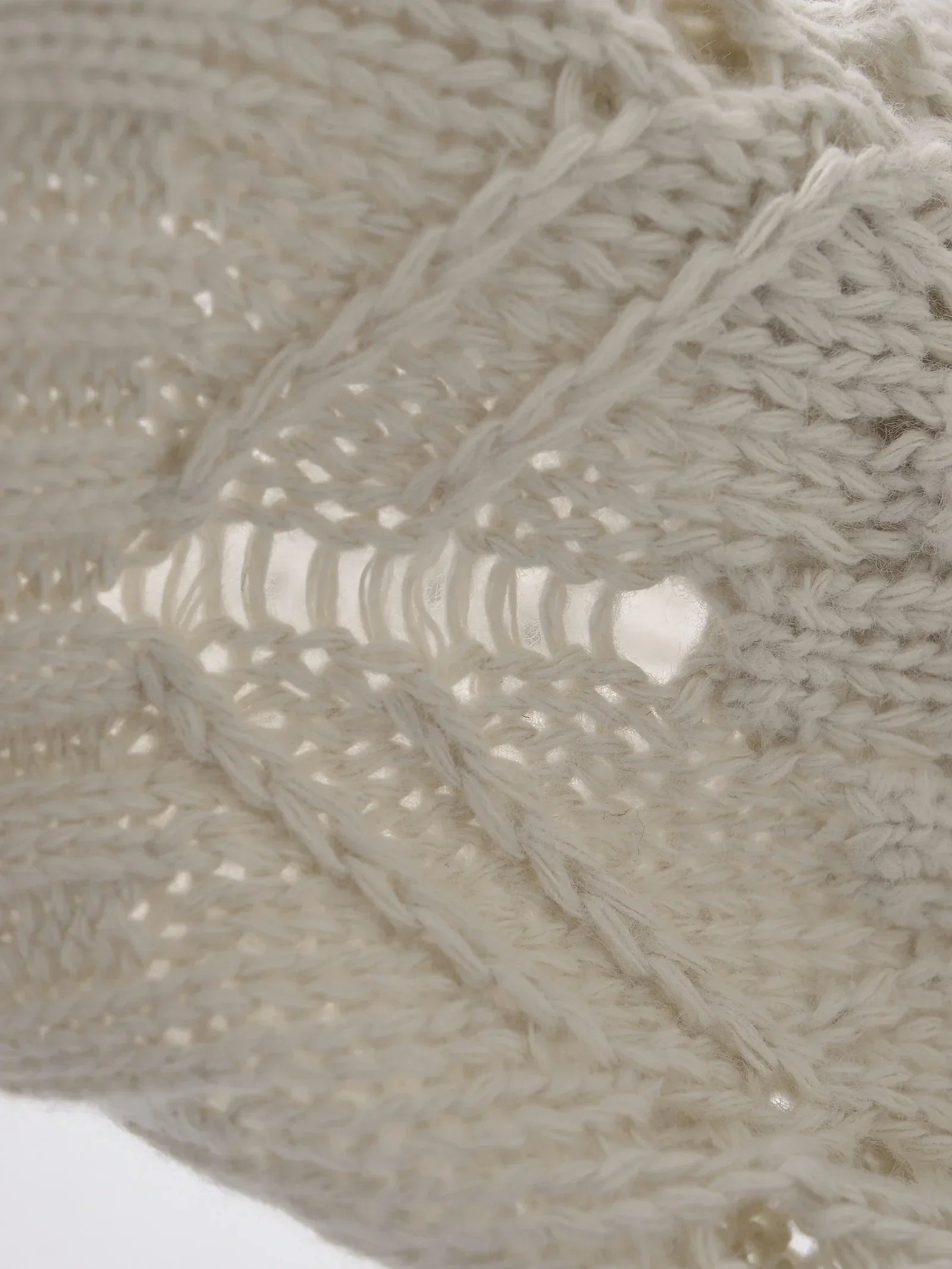 Hollow Out O-Neck Pullover Sweater