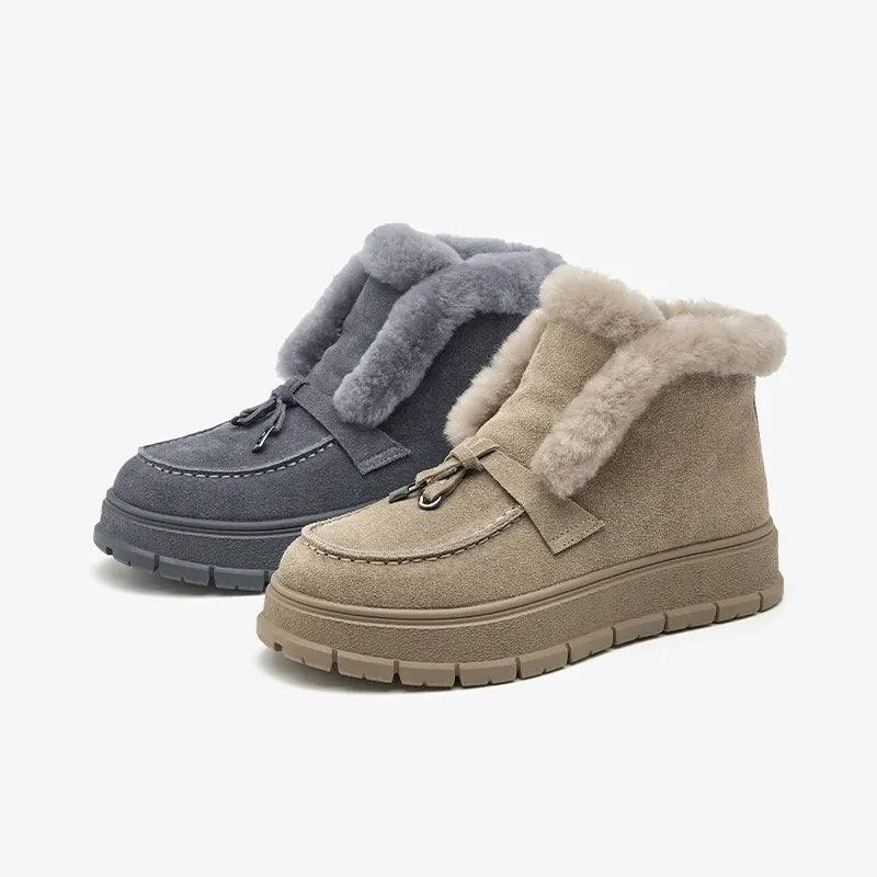 Round Toe Women's Snow Boots