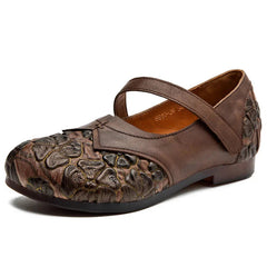 Stylish Comfy Shallow Leather Flats Shoes