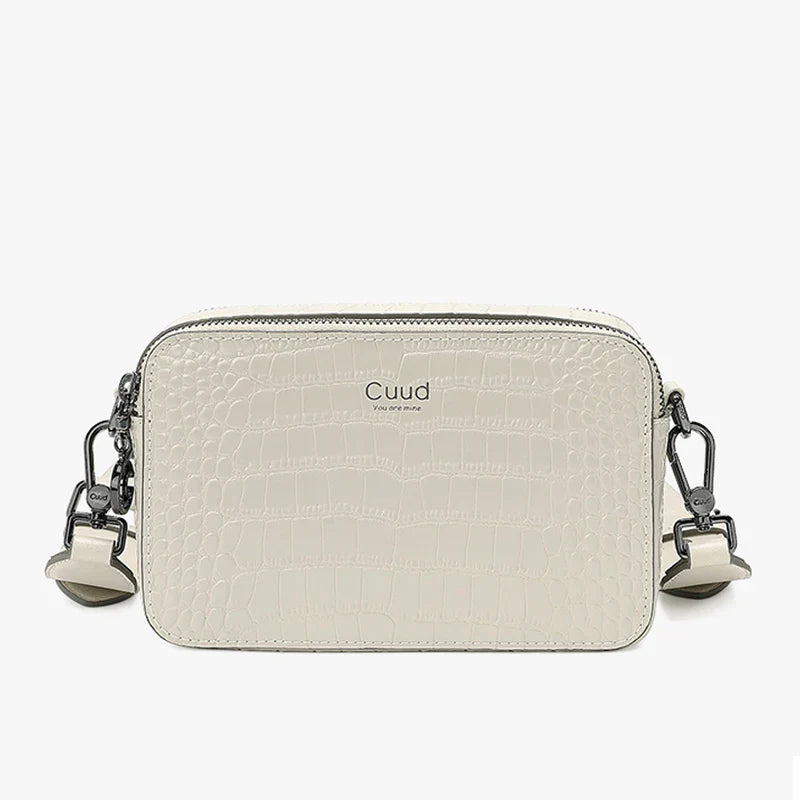 Loveappella Leather Shoulder Bag